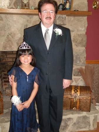 Kasen and Daddy on Father/Daughter dance night